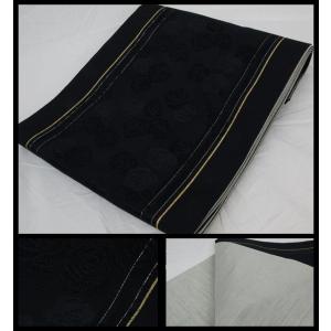 【京紫織】お仕立て上がり洗える帯【ラメしま-京袋帯-】