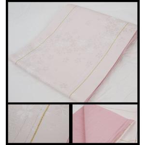 【京紫織】お仕立て上がり洗える帯【ラメしま-京袋帯-】