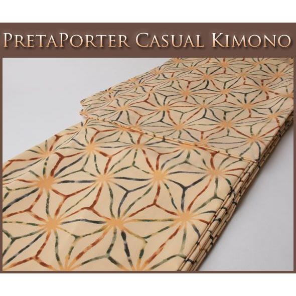 【お仕立て上がり着物】取り扱い簡単なポリエステル洗える着物(袷)-60039