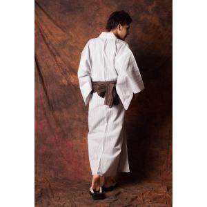 浴衣 メンズ/送料無料/高級綿麻生地男性用浴衣...の詳細画像1