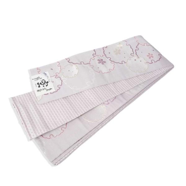 【源氏帯】半幅帯（半巾帯）【お仕立て上がり】unk-genjikob429