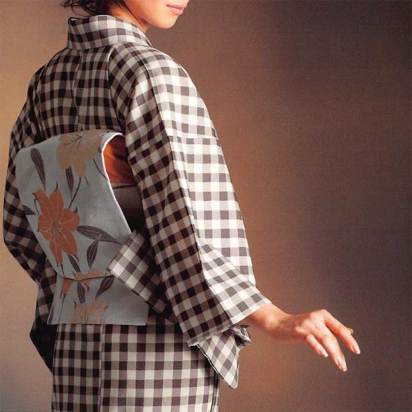 【生地代＋お仕立て代込み価格】源氏小紋ウール反物-02