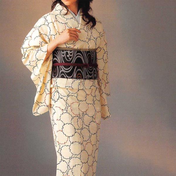 【生地代＋お仕立て代込み価格】源氏小紋ウール反物-07