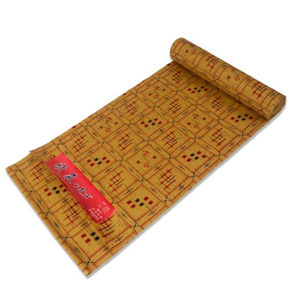 【生地代＋お仕立て代込み価格】ウール着物カジュアル 秋嵐つむぎ unk68021