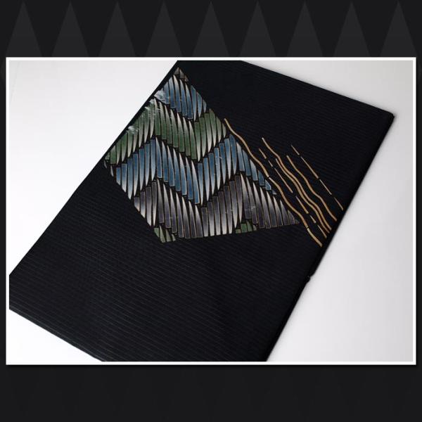 ｜送料無料｜お仕立て上がり・正絹[絽塩瀬]染め名古屋帯_