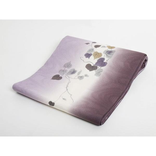 お仕立て上がり[正絹九寸染め名古屋帯]夏帯