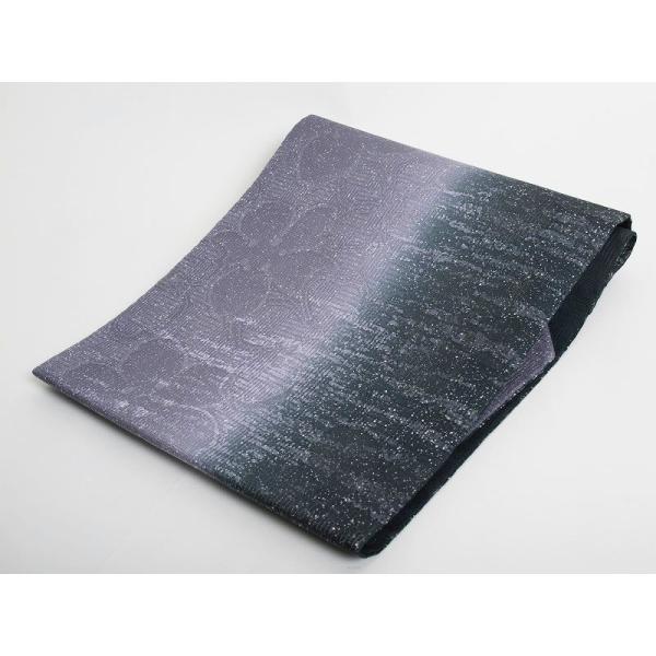 お仕立て上がり[正絹九寸染め名古屋帯]夏帯