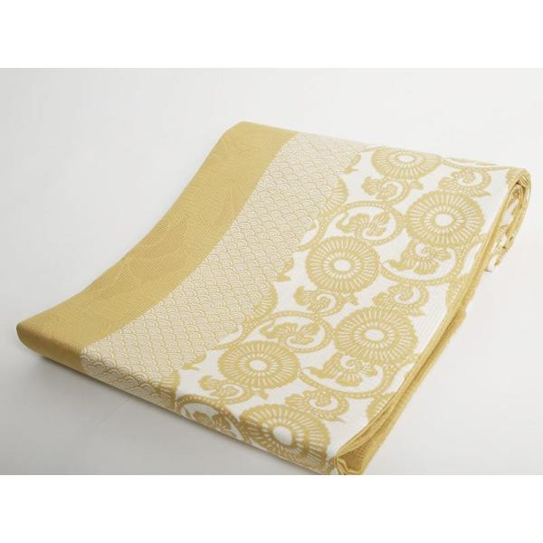 お仕立て上がり[正絹九寸染め名古屋帯]夏帯