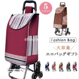レジバッグ エコバッグ 買い物バッグ 車輪付き ショッピングカート 大容量 楼に登る 折り畳み 折りたたみ 軽量 買い物カート ショッピングカ