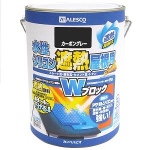 カンペハピオ 水性シリコン遮熱屋根用 カーボングレー 3L