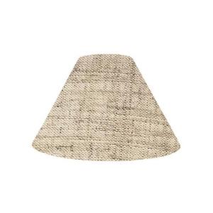 ランプ シェード キャッチ式 交換用ランプシェード 綿麻ベージュ 直径27cm K-27100
