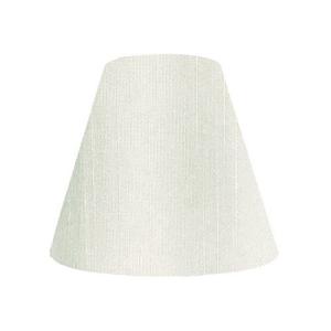 ランプ シェード キャッチ式 交換用ランプシェード シャンタン アイボリー 直径20cm K-20100