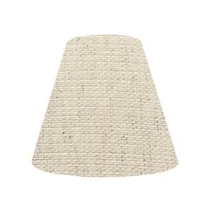 ランプ シェード キャッチ式 交換用ランプシェード 綿麻キナリ 直径20cm K-20100