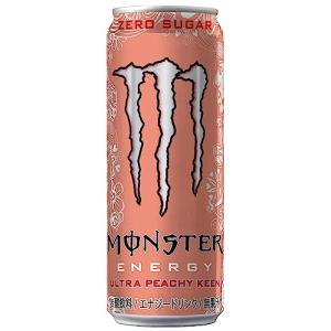 アサヒ飲料 モンスター ウルトラ ピーチーキーン 355ml×24本 [エナジードリンク] [0カロリー]｜unli-mall