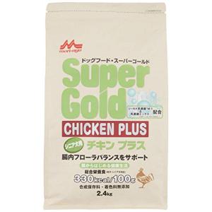 スーパーゴールド Supergold チキンプラスシニア犬用 2.4kg 2.4キログラム (x 1)｜unli-mall