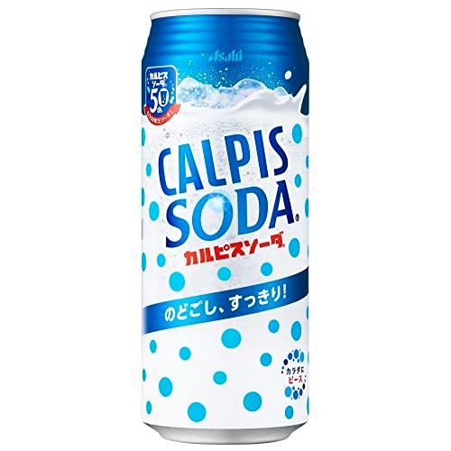 カルピス カルピスソーダ 缶 500ml×24本