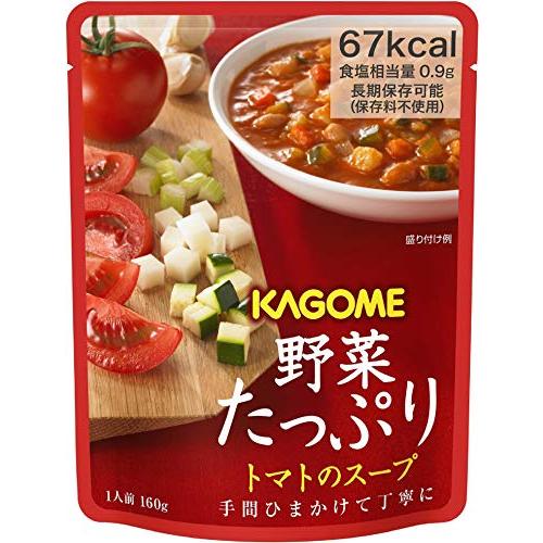 カゴメ 野菜たっぷりトマトのスープ 160g×6袋