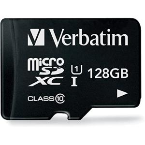 バーベイタム (Verbatim) microSD 128GB 最大90MB/s UHS-1 U1 class10 アイ・オー・データ機器による｜unli-mall