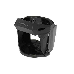 槌屋ヤック(Tsuchiya Yac) 車内用品 ドリンクホルダー DIPTER DRINK ブラック 長さ12.2×幅11.2×高さ20.8c