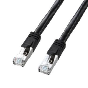 サンワサプライ PoE CAT6 LANケーブル 5m ブラック KB-T6POE-05BK｜unli-mall