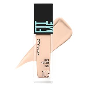 MAYBELLINE(メイベリン)フィットミー リキッド ファンデーション Rファンデーション103 30ミリリットル (x 1)｜unli-mall