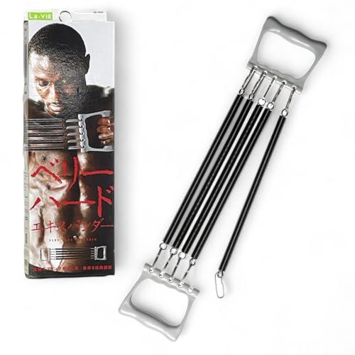 La-VIE(ラヴィ) ベリーハードエキスパンダー バネ 5連式 負荷調節可 筋トレ 3B-3020...