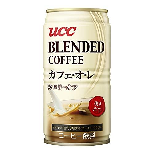 UCC ブレンドコーヒー カフェ・オ・レ カロリーオフ 185g×30本