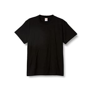 [ユナイテッドアスレ] 5.6オンス ハイクオリティー Tシャツ 500101 002 メンズ ブラック 3XL｜unli-mall