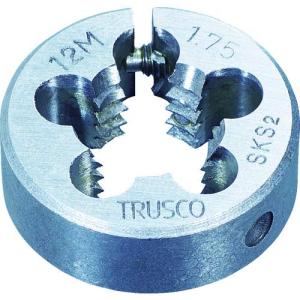 TRUSCO(トラスコ) 丸ダイス 63径 M27×3.0 (SKS) T63D-27X3.0｜unli-mall