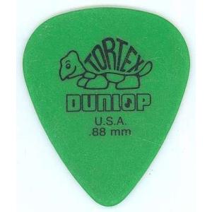 Jim Dunlop 418R Tortex Standard：Green (0.88mm) 12枚...