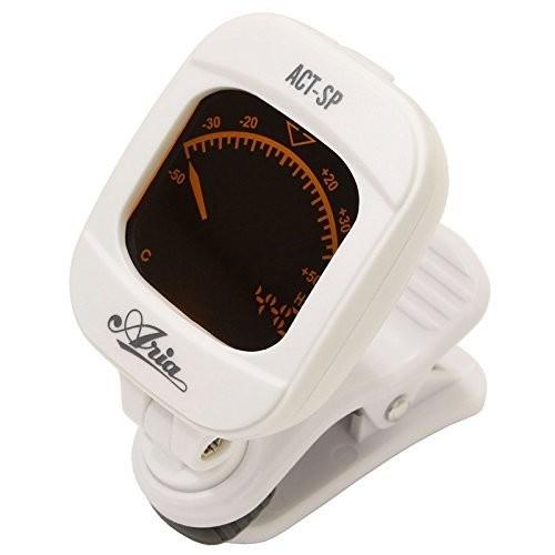 ARIA アリア ACT-SP/WH クリップチューナー 様々な楽器に対応