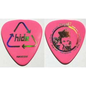 FERNANDES P-100/Pink HIDE CRASH 穴無しタイプ ピック×6枚