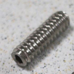 Montreux Saddle height screws 5/16" inch Stainless (12) No.482 弦高調整用イモネジ｜unliminet