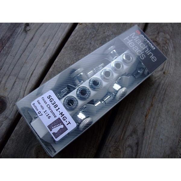 GOTOH ギター用シャーラータイプペグ SG-381-07-L6　MGT-Cr