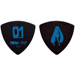 ESP PD-Miku05B 初音ミク シグネチャー ギター ピック 10枚SET【送料無料】