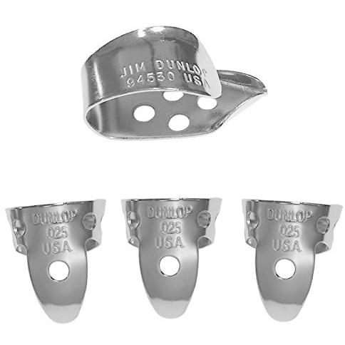 Jim Dunlop メタル・サム×1個+メタル・フィンガーピック ×3個