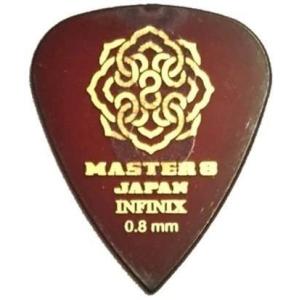 MASTER 8 JAPAN IFS-TD080 INFINIX TEARDROP HARDGRIP 0.8mm ギターピック 1枚｜unliminet