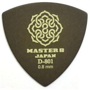 MASTER 8 JAPAN D801-TR080 D-801 TRIANGLE 0.8mm ギターピック 1枚