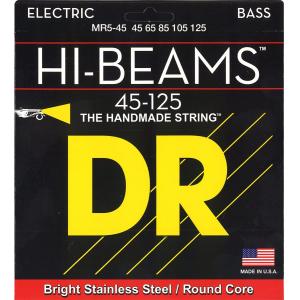 DR ベース弦 5弦 HI-BEAM ステンレス .045-.125 MR5-45｜unliminet