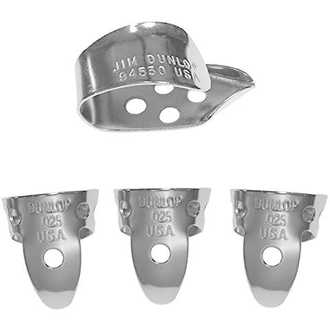 Jim Dunlop メタル・サム×1個+メタル・フィンガーピック ×3個