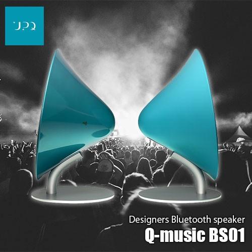 〔在庫限り〕UPQ アップ・キュー Q-music BS01 デザイナーズBluetoothスピーカ...