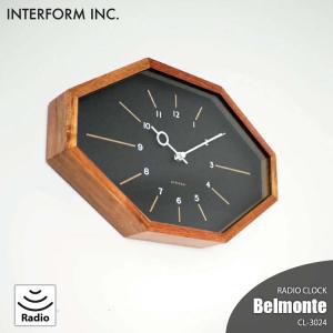 INTERFORM（インターフォルム） 壁掛け時計 INTERFORM Belmonte Black