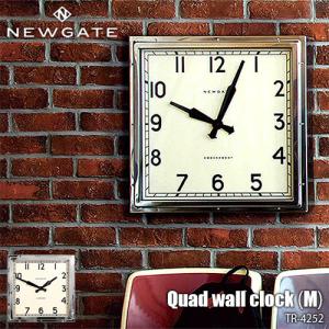 NEWGATE ニューゲート Quad wall clock(M) クヮドウォールクロック(M) TR-4252 掛け時計 クロック アナログ 直径40cm 電池式 イギリスブランド レトロ｜unlimit
