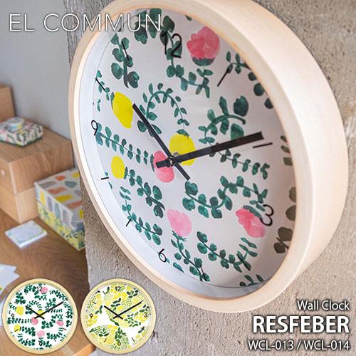EL COMMUN エルコミューン RESFEBER Wall Clock レースフェーベル ウォー...