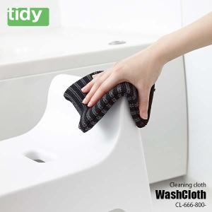 tidy ティディ WashCloth ウォッシュクロス CL-666-800 スポンジ ブラシ クリーナー 浴槽 お風呂掃除グッズ バスルーム｜unlimit