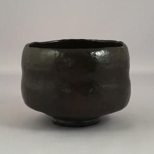 畠山肩衝写　茶入　笹田仁史作 古瀬戸・中興名物）平安東山 笹田仁史作 畠山肩衝写茶入〔送料込