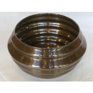 茶道具 建水 唐銅 唐金 伝来形 不審庵伝来写し 中川浄益作 千家十職