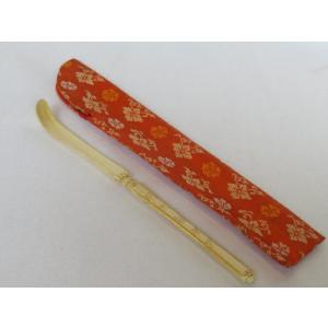 （十二月 特売品）唐物 野点籠用 特上茶杓〈送料込〉【中古】