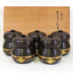 茶道具 香合 ひな祭り 仁清写 桃花 手塚石雲作 花蝶窯 仁清写し 仁清