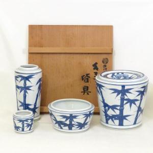 祥瑞写 捻梅水指 手塚祥堂造 共箱 : 茶道具商 越中屋 - 通販 - Yahoo